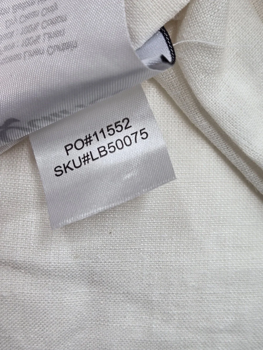NWT QUINCE Set Of 2 48x96 European Linen Curtains Cream 9382